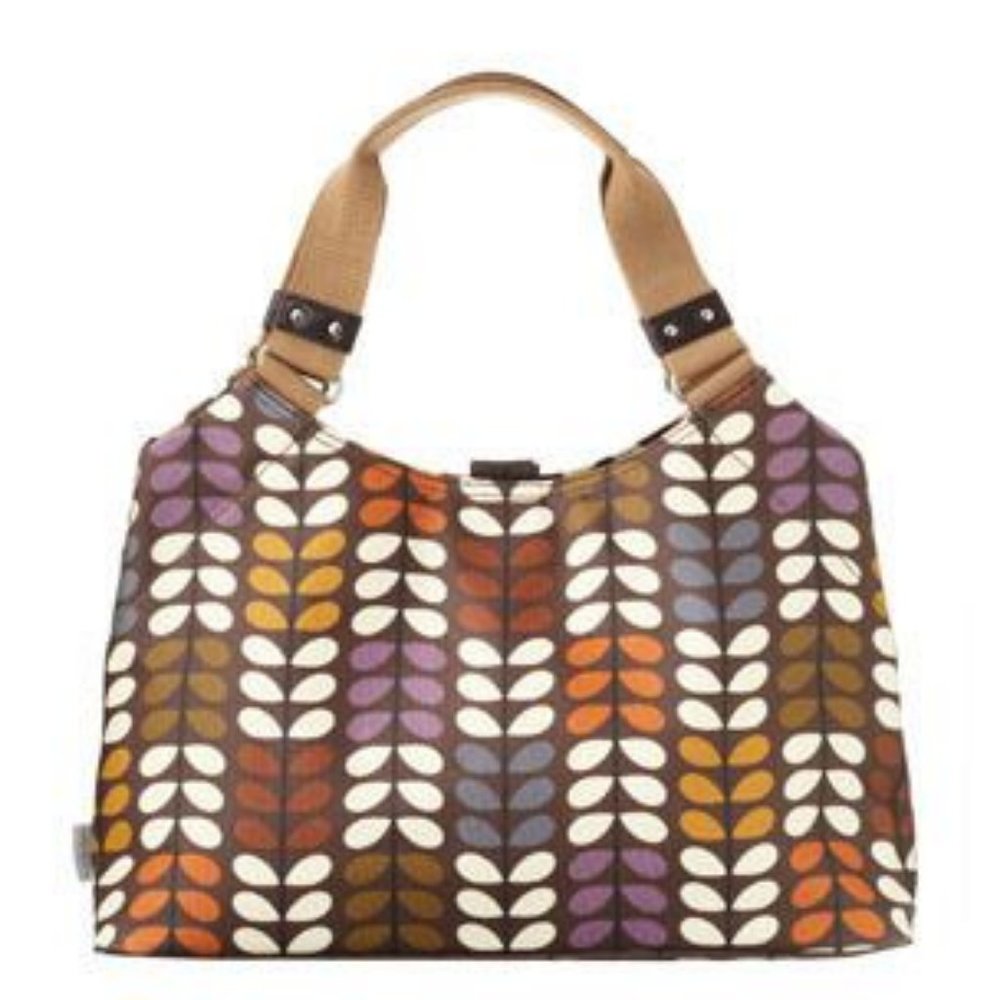 Orla Kiely Classic Shoulder Bag Multi Stem Print